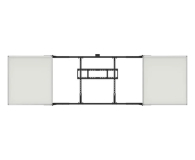 Avtek Ścienny system montażowy FrameWings 86 - 1537191 - zdjęcie 1